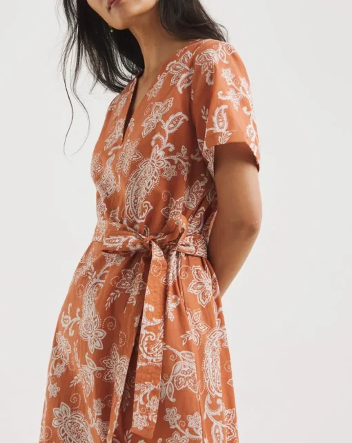 Julipa Printed Cotton Dress