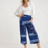 Julipa Printed Crop Trouser