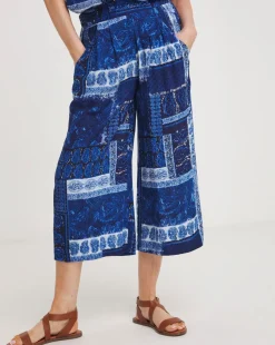 Julipa Printed Crop Trouser