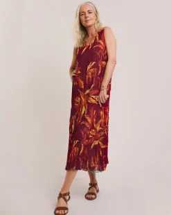 Julipa Printed Reversible Midi Dress