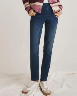 Julipa Pull On Slim Leg Jeggings Short