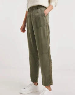 Julipa Relaxed Lyocell Cargo Trouser