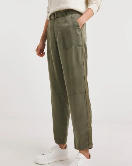 Julipa Relaxed Lyocell Cargo Trouser