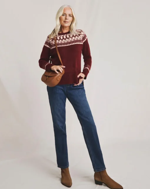 Julipa Sequin Fairisle Jumper