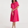 Julipa Short Linen Mix Shirt Dress