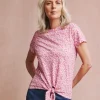 Julipa Tie Hem T-Shirt