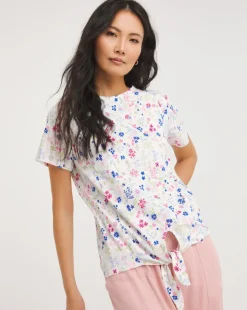 Julipa Tie Hem T-Shirt