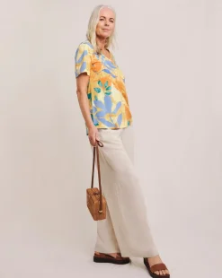 Julipa V Neck Printed T-Shirt