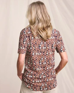 Julipa V Neck Printed T-Shirt