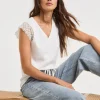 Lace Insert Vest