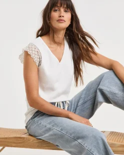 Lace Insert Vest