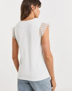 Lace Insert Vest