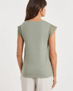 Lace Insert Vest