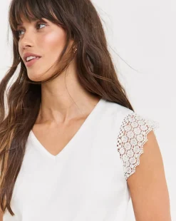 Lace Insert Vest
