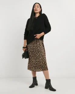 Leopard Cami Midi Dress