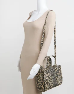 Leopard Mini Tote Bag