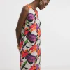 Linen Sleeveless Shift Dress