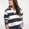 Long Sleeve Rugby Polo Top