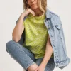 Longline Short Sleeve Curved Hem Top