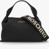 Love Moschino Aura Slouch Black Hobo Bag