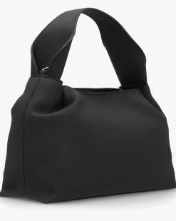 Love Moschino Aura Slouch Black Hobo Bag