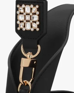 Love Moschino Aura Slouch Black Hobo Bag