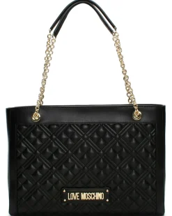 Love Moschino Diamond Quilt Tote Bag