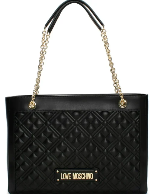 Love Moschino Diamond Quilt Tote Bag