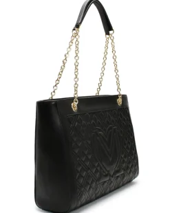 Love Moschino Diamond Quilt Tote Bag