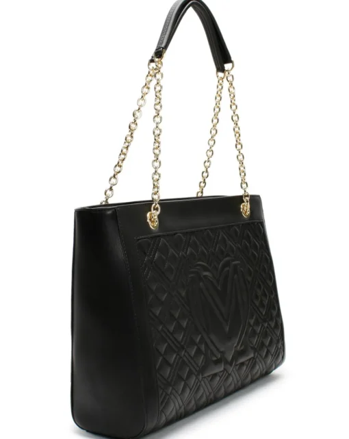 Love Moschino Diamond Quilt Tote Bag
