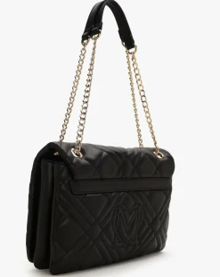 Love Moschino Diamond Quilt III Black Shoulder Bag