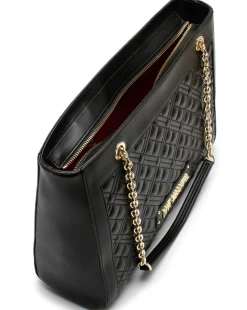 Love Moschino Diamond Quilt Tote Bag