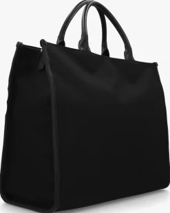 Love Moschino Flower Black Tote Bag