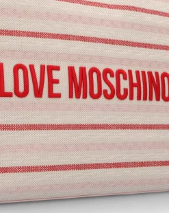 Love Moschino Flower Pink Tote Bag