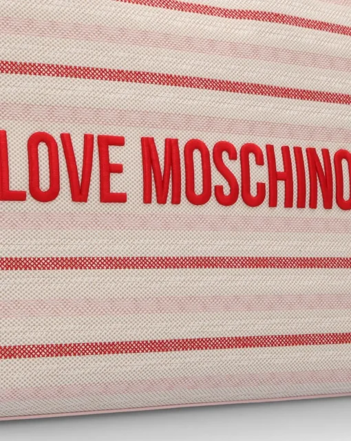 Love Moschino Flower Pink Tote Bag