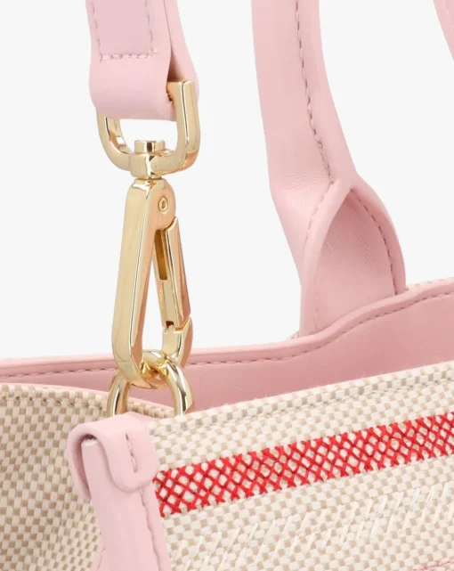 Love Moschino Flower Pink Tote Bag