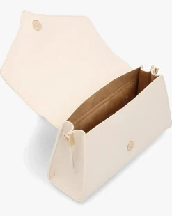 Love Moschino Love Bug Ivory Top Handle Bag