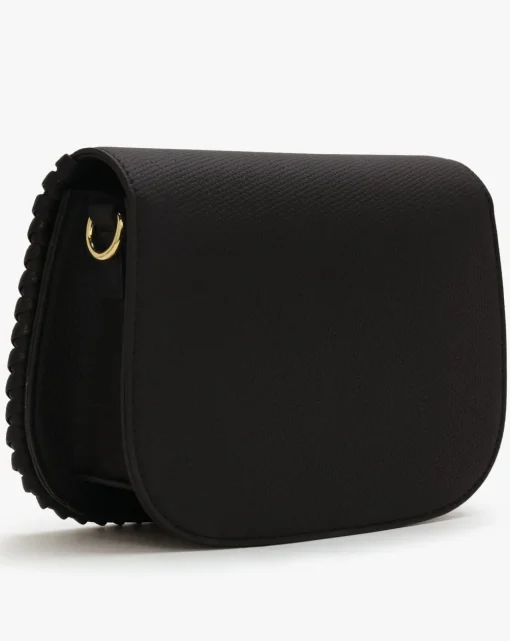 Love Moschino Whipstitch Black Cross-Body Bag