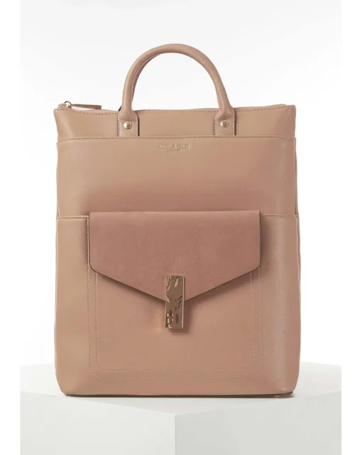 Luella Grey Audrey Mocha Laptop Backpack