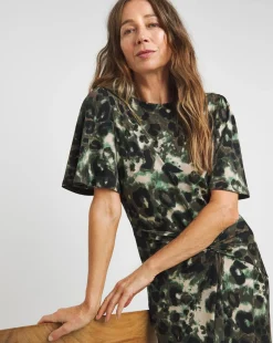 Magisculpt Drape Waist Dress