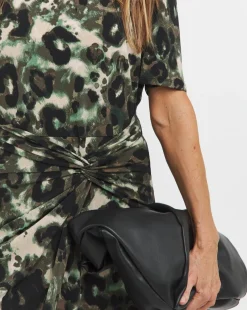 Magisculpt Drape Waist Dress