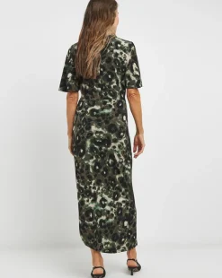 Magisculpt Drape Waist Dress