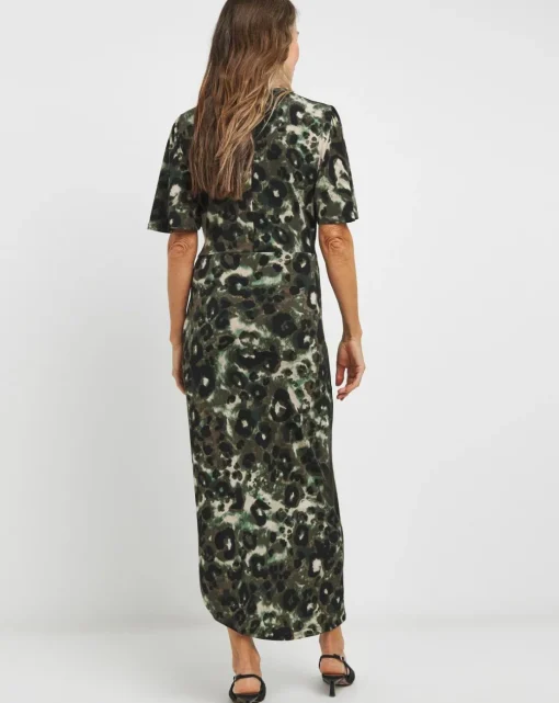 Magisculpt Drape Waist Dress