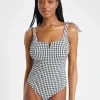 MAGISCULPT Firm Control Contour Me Shoulder Tie Swimsuit