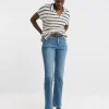 Magisculpt Light Blue Straight Leg Jeans