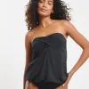 MAGISCULPT Medium Control Twist Front Bandeau Blouson Top