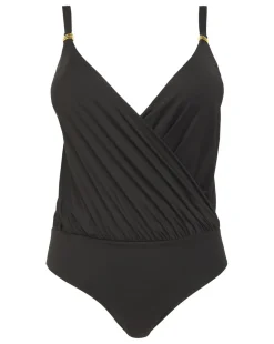 MAGISCULPT Twist Front Tummy Control Blouson Swimsuit