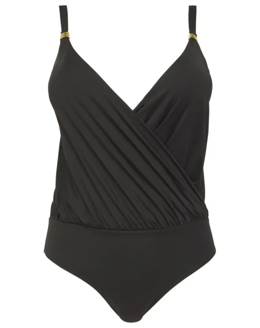 MAGISCULPT Twist Front Tummy Control Blouson Swimsuit