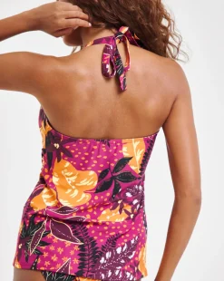 MAGISCULPT Twist Tummy Control Tankini Set