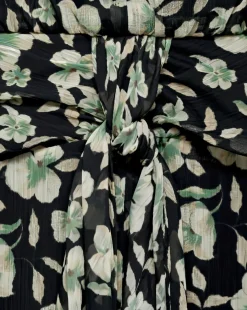 Mango Briony Floral V Neck Dress
